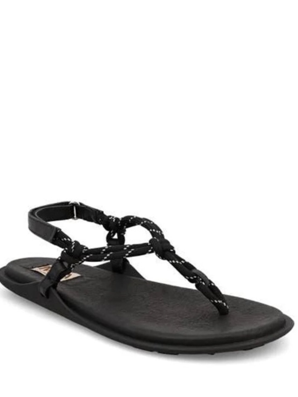 MIA Sandals NEW Harbor Slingback Flat Limited Edition Black Size 8.5